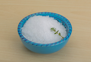 Sea salt crystal