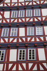 Obraz premium Fachwerkfassade in Bad Wildungen