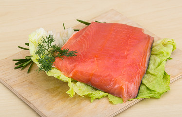 Salted salmon