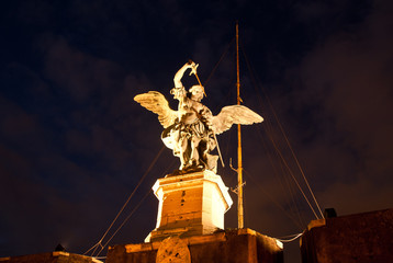 Angel in Castle of the Holy Angel