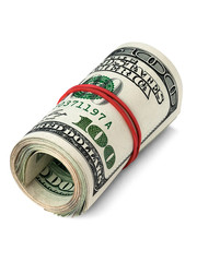 Roll of dollars
