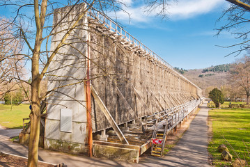 Marodes Gradierwerk von Bad Kreuznach