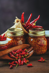 sauce chilli in glass © Ruggiero Scardigno