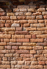 old red brick wall