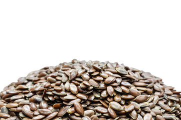 Leinsamen freigestellt