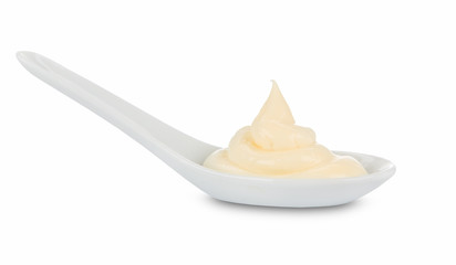Mayonnaise in bowl
