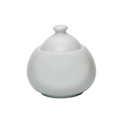 Modern teapot isolated on white