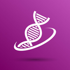 Molecular compound vector icon icon chemistry