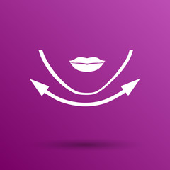 Beautiful woman face