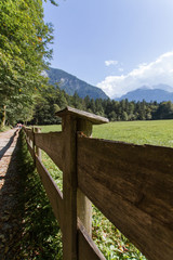Fototapeta na wymiar Watzmann-Gebirge