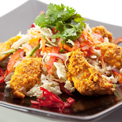 Chicken Korma Salad