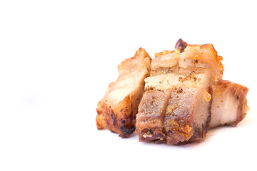 Crispy skin fried pork