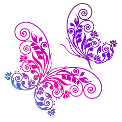 butterflies design