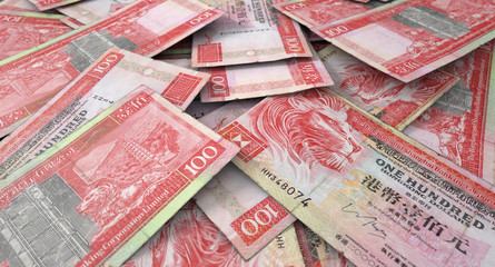 Scattered Banknote Pile