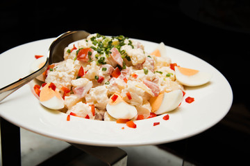 Mixed  and vegetable salad