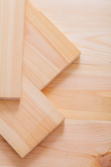 pine tree wooden boards close up construction concept