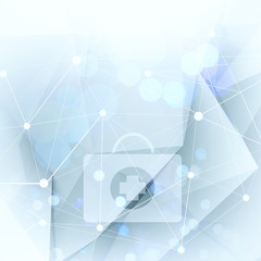 Abstract low poly geometric background