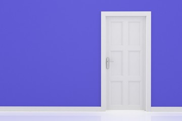 3d rendering of a door