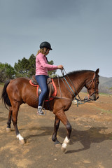 randonnée à cheval