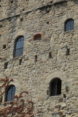 Facciata castello di Porciano, Stia