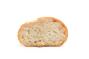 Section of sourdough bread