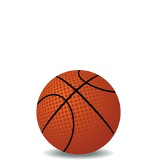 Realistic illustration of basket ball