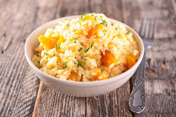 bowl with risotto