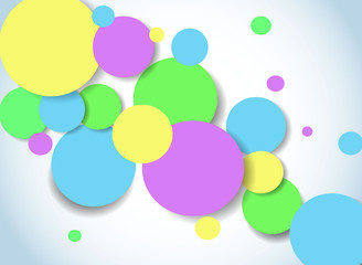 background with circles
