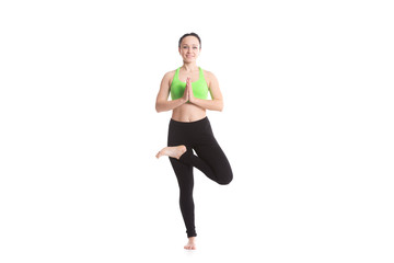 Yoga vrikshasana posture