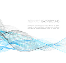 Abstract curved lines background. Template design