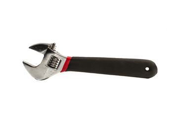 Herramientas de trabajo sobre fondo blanco aislado. Vista de frente