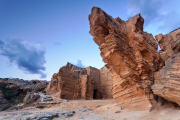 Favignana giant tuff cliffs