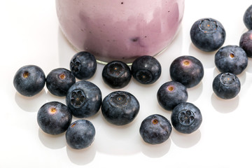 Yaourt fruits myrtilles