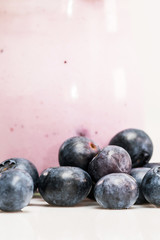 Yaourt fruits myrtilles