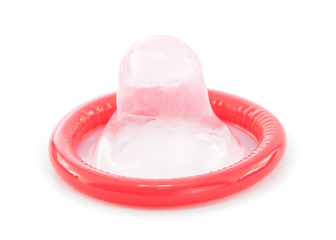 Condoms isolated