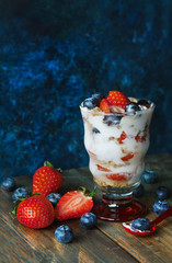 Muesly with berries