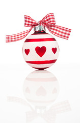 White Christmas ball