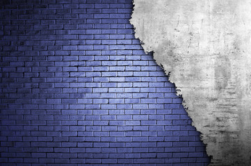 Alte Ziegelwand