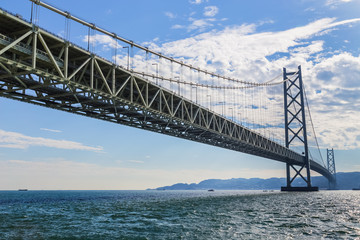  Akashi-Kaikyo Bridge in Kobe, Japan