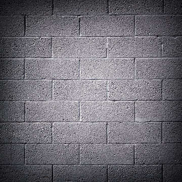 Cinder block wall background, brick texture