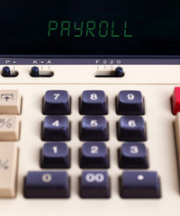 Old calculator - payroll
