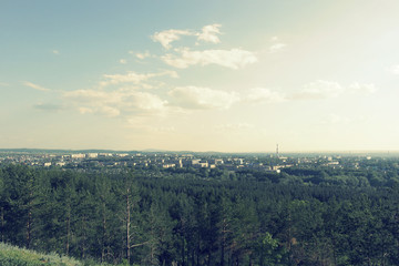 Beautiful summer landscape