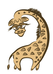 Веселый жираф