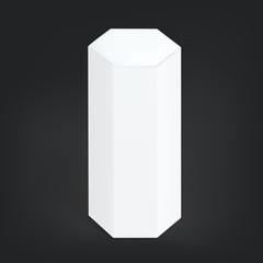hexagon modern packaging box