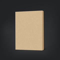 closed cardboard box