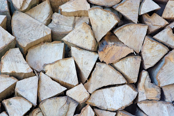 Firewood background.