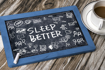sleep better concept