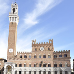 Fototapeta premium City Hall of Siena