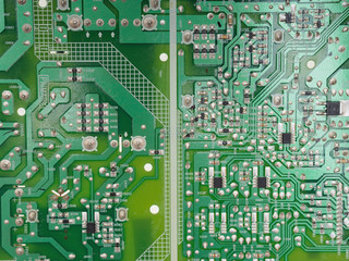 Electronic circuit board scheme background