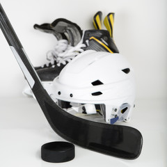 Hockey gear square image